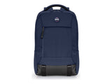 PORT DESIGNS Trendy & Colorful Urban Backpack Dedicated Padded Laptop Compartment up to 14/15.6p Slim Format
