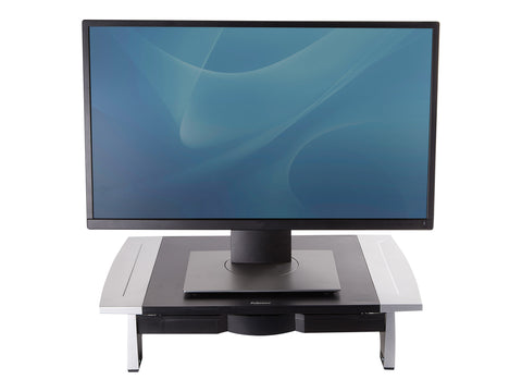 FELLOWES MONITOR RISER STAND FOR MONITOR BLACK SILVER