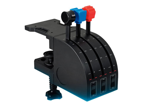 LOGITECH Flight Yoke System Yoke and throttle wired for PC