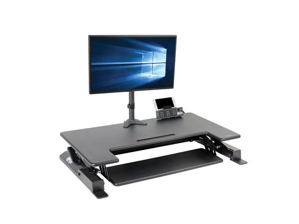 EATON TRIPPLITE WorkWise Height-Adjustable Sit-Stand Desktop Workstation