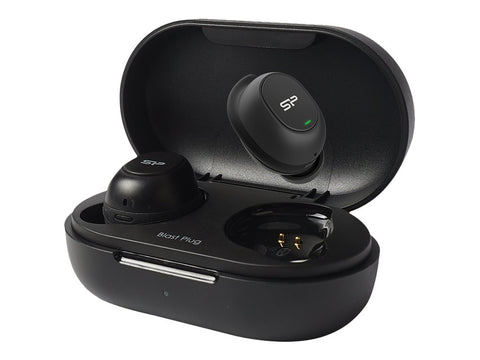 SILICON POWER Bluetooth Headphones Blast Plug BP80 BT 5.0 Black