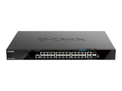 D-LINK DGS-1520-28MP/E 28-Port Smart Managed PoE+ Gigabit Stack Switch 4x 2.5 GE 4x 10G