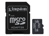 KINGSTON 8Go microSDHC Industrial C10 A1 pSLC Card + SD Adapter