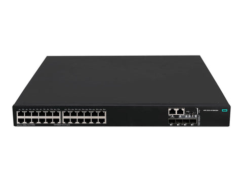 HPE FlexNetwork 5520 HI 24 10/100/1000 BASE-T 4 10G/1G BASE-X SFP+ 1 exp 2 fan tray 2 PS Switch