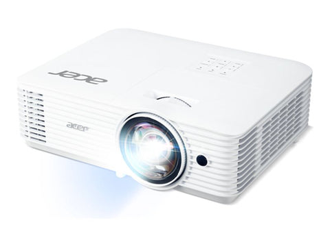 ACER H6518STi DLP short throw Projector 3500 ANSI Lumen FHD 1920x1080 10000:1 2xHDMI VGA RCA wireless projection white