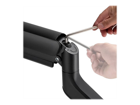 NEOMOUNTS DS70-450BL1 Support décran à fixer 17-42p - ressort à gaz - Topfix - arrêt 180