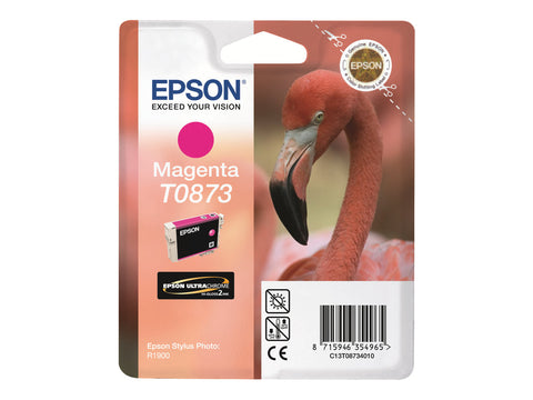 EPSON 5LB T0873 ink cartridge magenta standard capacity 11.4ml 1-pack blister without alarm