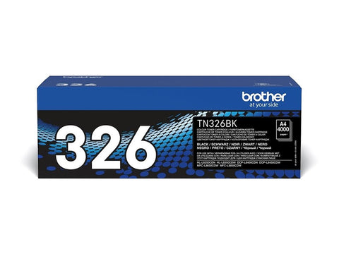 BROTHER TN-326BK cartouche de toner noir haute capacité 4.000 pages pack de 1