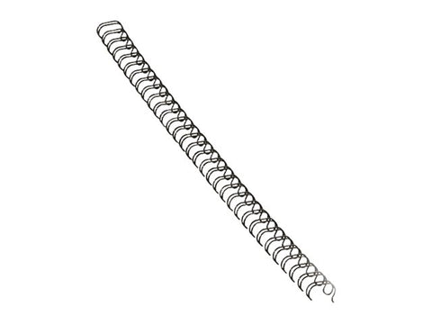 FELLOWES rel metall 34 boucles 10mm 3/8in noir x 100pk