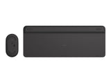 LOGITECH Slim Wireless Keyboard and Mouse Combo MK470 - GRAPHITE - FRA - CENTRAL