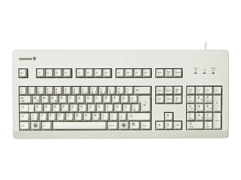 CHERRY Standard corded Keyboard Linear USB grey (DE)
