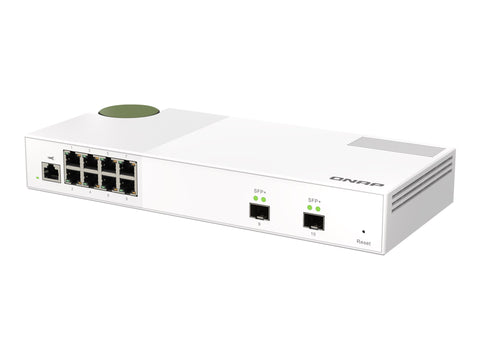 QNAP QSW-M2108-2S 8 port 2.5Gbps 2 port 10Gbps SFP+ web managed switch