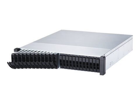 QNAP ES2486dc-2142IT-96G 24-Bay Enterprise ZFS NAS SAS 12G/6G Xeon D-2142IT 96Go RAM 7-LAN 4 SFP+ 3 RJ45 for Each Controller