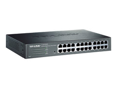 TP-LINK 24-Port Gigabit Easy Smart Switc 24 10/100/1000Mbps RJ45 ports MTU/Port/Tag-based VLAN QoS IGMP Snooping