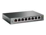 TP-LINK 8-Port Gigabit Easy Smart Switch 8 10/100/1000Mbps RJ45 ports MTU/Port/Tag-based VLAN QoS IGMP Snooping