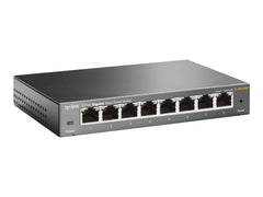 TP-LINK 8-Port Gigabit Easy Smart Switch 8 10/100/1000Mbps RJ45 ports MTU/Port/Tag-based VLAN QoS IGMP Snooping