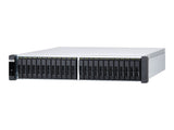 QNAP ES2486dc-2142IT-96G 24-Bay Enterprise ZFS NAS SAS 12G/6G Xeon D-2142IT 96Go RAM 7-LAN 4 SFP+ 3 RJ45 for Each Controller