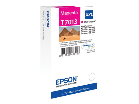 EPSON 1LB WP4000/4500 ink cartridge magenta extra high capacity 3.400 pages 1-pack blister without alarm