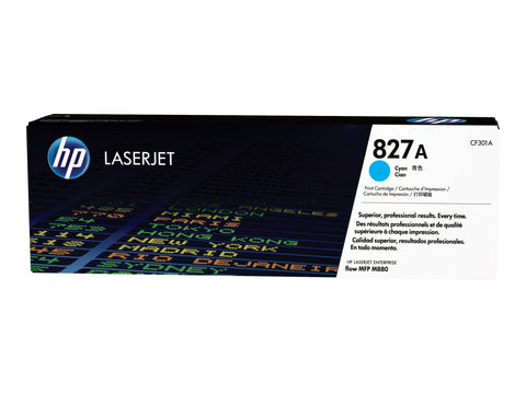 HP 827A original Toner cartridge CF301A cyan standard capacity 32.000 pages 1-pack