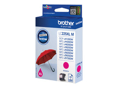 BROTHER LC-225XL cartouche dencre magenta haute capacité 1200 pages pack de 1