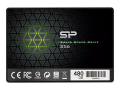 SILICON POWER SSD Slim S56 480Go 2.5p SATA III 6Go/s 3D TLC NAND