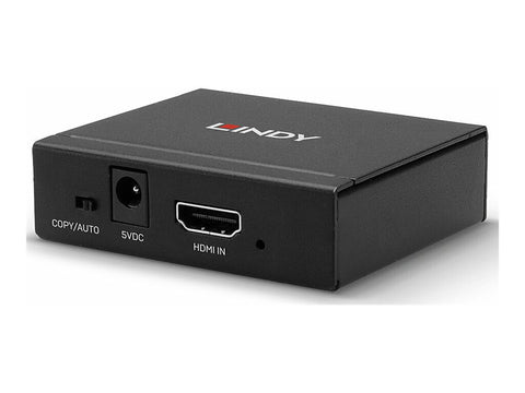 LINDY HDMI 4K Splitter 2 Port 3D 2160p30 HDTV up to 1080p und 4K 36/12 Bit HDCP 1.4