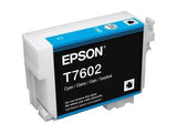EPSON T7602 cartouche dencre cyan haute capacité 25,9ml 2196 pages pack de 1