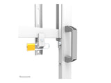 NEOMOUNTS FL50-575WH1 Support au sol mobile pour écran 65-110p - étagère multimédia incluse - installation rapide - TÜV