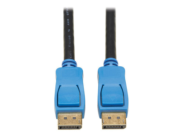 EATON TRIPPLITE DisplayPort 1.4 Cable - 8K UHD 60 Hz HDR HBR3 HDCP 2.2 4:4:4 BT.2020 M/M Black 3 ft. 0.91m