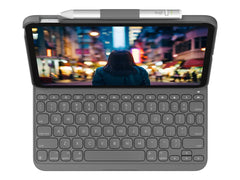 LOGITECH Slim Folio for iPad 10th gen - GREY - (FR) - CENTRAL