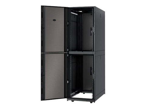 APC NetShelter SX Colocation 2 x 20U 600mm Wide x 1070mm Deep Enclosure with Sides Black