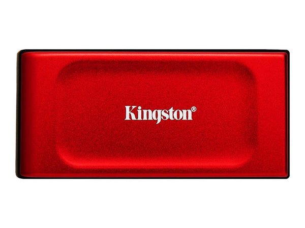 KINGSTON XS1000R 2To SSD Pocket-Sized USB 3.2 Gen 2 External Solid State Drive Red