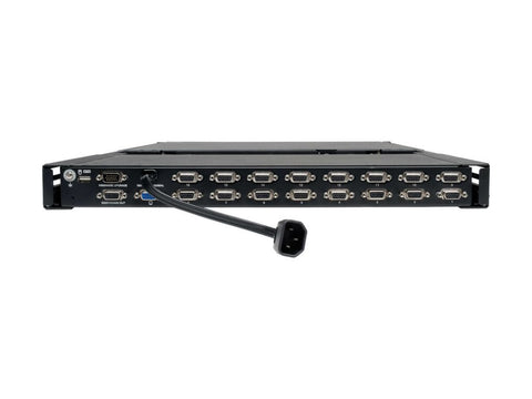 EATON TRIPPLITE NetController 16-Port 1U Rack-Mount Console KVM Switch with 19p LCD