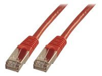 MCL CAT 6 A F/UTP Patch cable - 2m Rouge