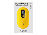 LOGITECH POP Mouse with emoji - Blast Yellow - Emea