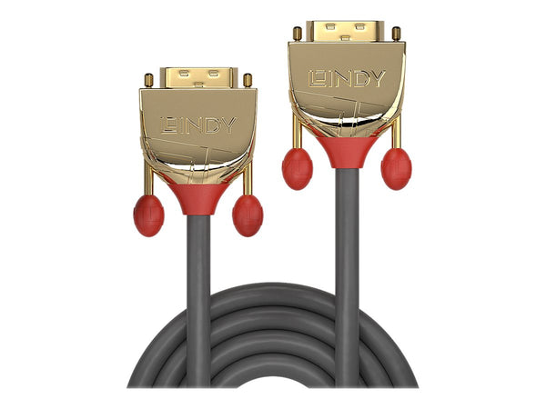 LINDY 20m Gold DVI-D SLD Single Link Cable 18+1 Single Link resolution 1920x1200