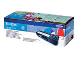 BROTHER TN-328 cartouche de toner cyan très haute capacité 6.000 pages pack de 1