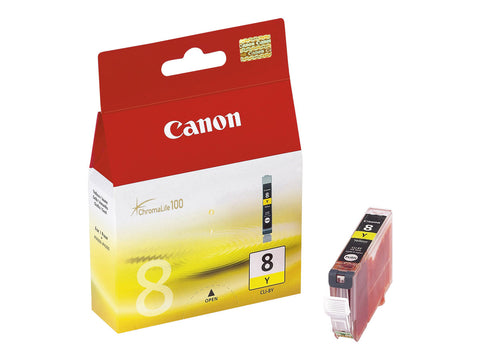 CANON CLI-8Y cartouche dencre jaune capacite standard 13ml pack de 1