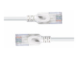 LINDY 0.3m Cat.6A U/UTP Ultra Slim Network Cable Grey