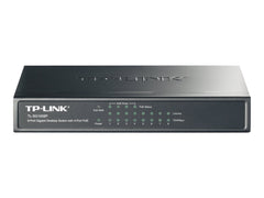 TP-LINK 8-Port Gigabit Desktop PoE Switch 8x10/100/1000Mbps RJ45 ports including 4 PoE ports steel case