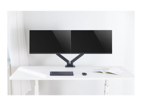 TNB ERGO Line Double Articulated Monitor Arm Ideal For Positioning 2 Screens Side By Side