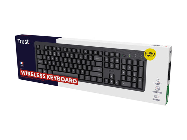 TRUST Clavier sans fil ODY II silencieux (FR)