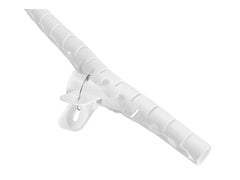 NEOMOUNTS Spiral Cable Wrap 15mm multiple cables white