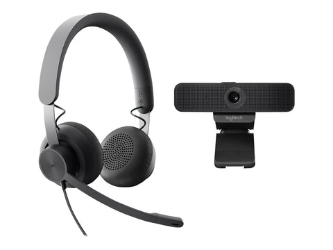 LOGITECH Wired Personal Video CollabKit - GRAPHITE - EMEA