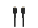 BELKIN BOOST CHARGE USB-C to USB-C Cable Braided 2m Black