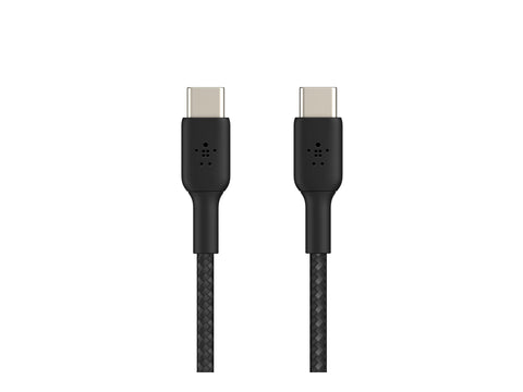 BELKIN BOOST CHARGE USB-C to USB-C Cable Braided 2m Black