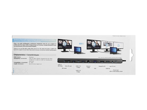 TNB 12in1 Triple Screen Docking Station
