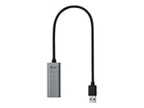 I-TEC USB 3.0 Metal Gigabit Ethernet Adapter 1xUSB 3.0 to RJ-45 LED for Notebook Tablet PC Windows Mac Linux Android