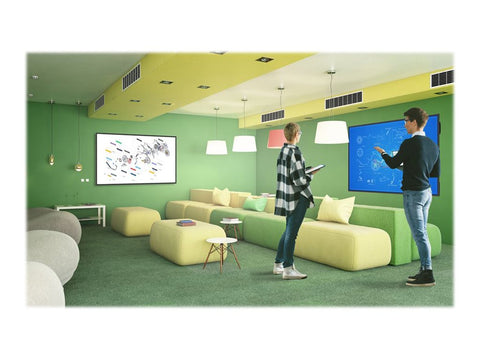 OPTOMA N3751K Écran LED 75" - 4K UHD 24/7j - 4Go/32Go - 450cd/m² -sans fil 2.4G/5G - 3H + USB2.0 - USB3.0 - USB-C - RJ45 Android 11