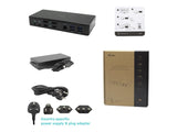 I-TEC USB-C Quattro Display Docking Station 2xDP 2xHDMI 1xGLAN 5xUSB 3.0 1xUSB-C-Data 1xAudio 1xMic 85W PD KL